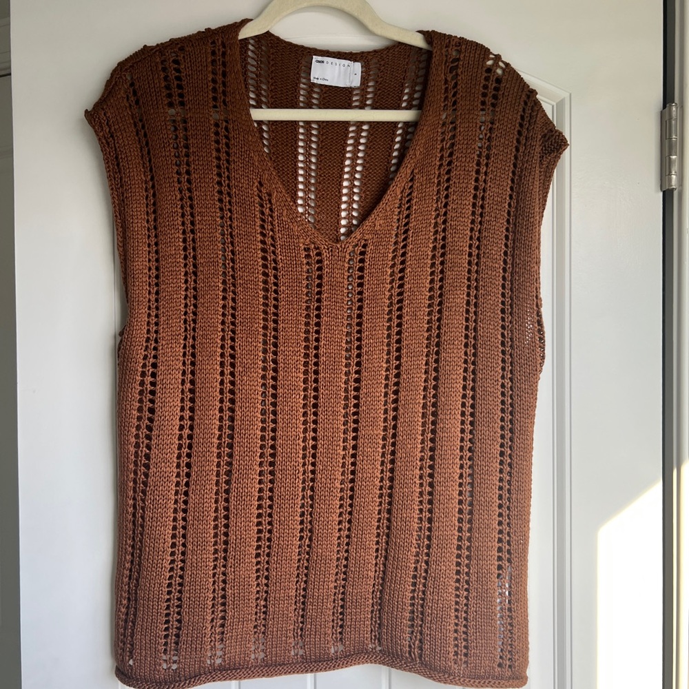 ASOS Sleeveless Knit Sweater